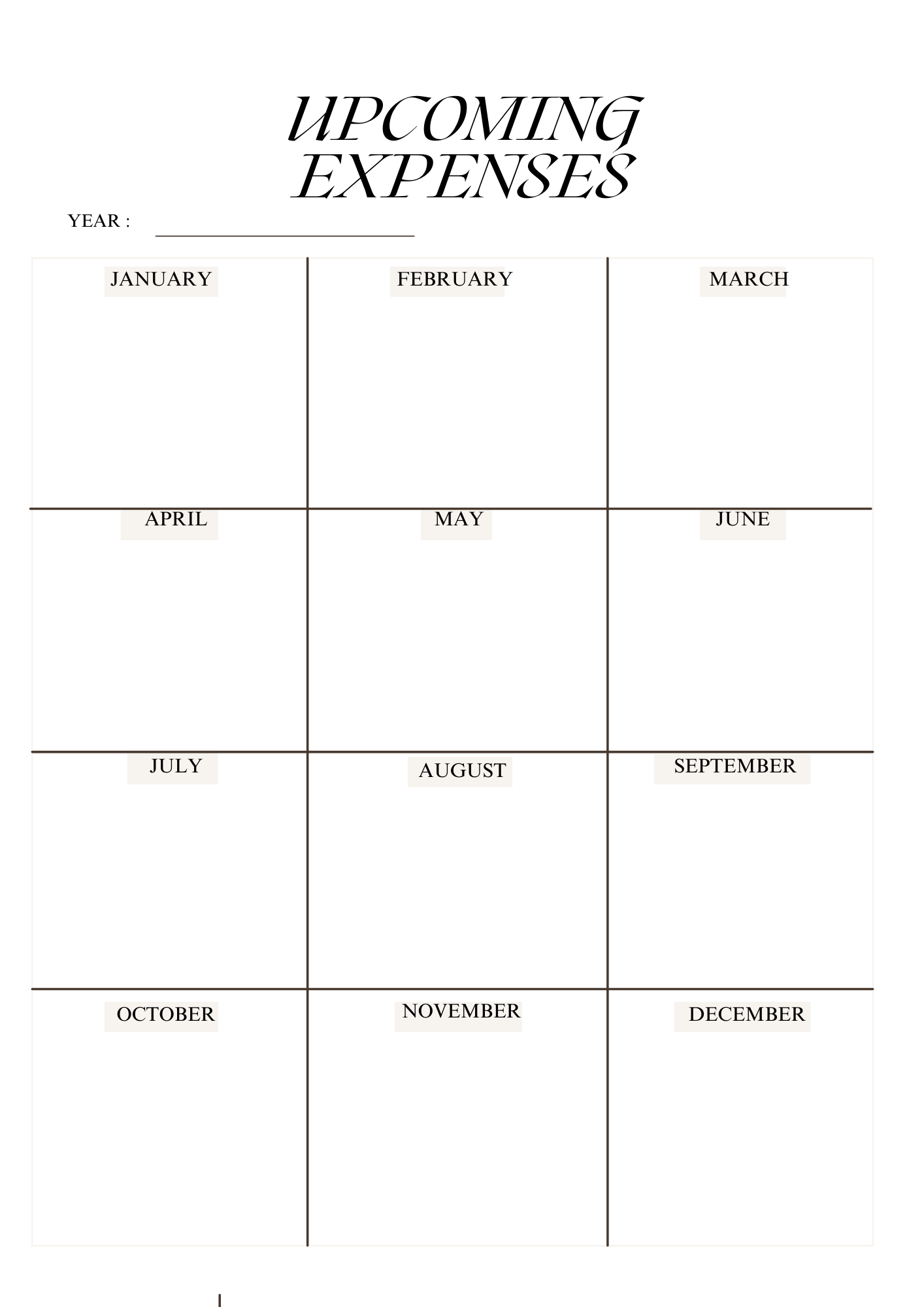 Loom Budgeting In-Depth Money Management Planner